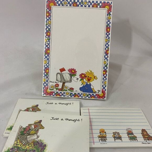NWT Suzy Zoo Notepad Set - Picture 1 of 5